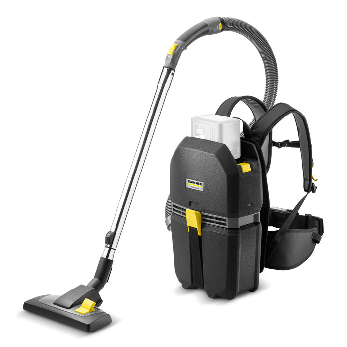 Kärcher BVL 5/1 Bp Battery-Powered Backpack Vacuum Cleaner – Lightweight, Portable & Powerful