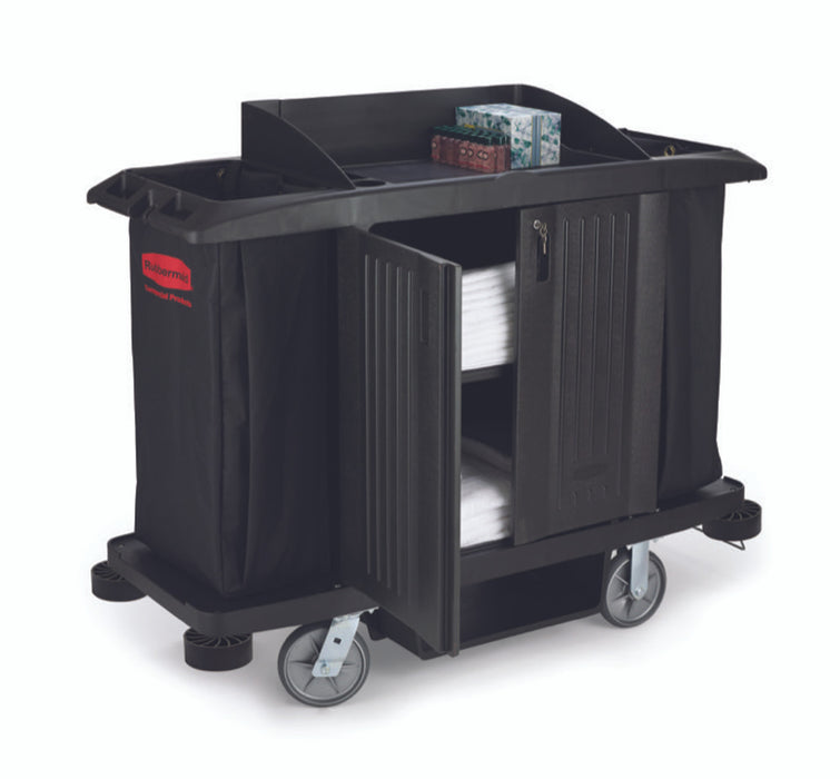 Rubbermaid Traditional Compact Housekeeping Cart – Medium